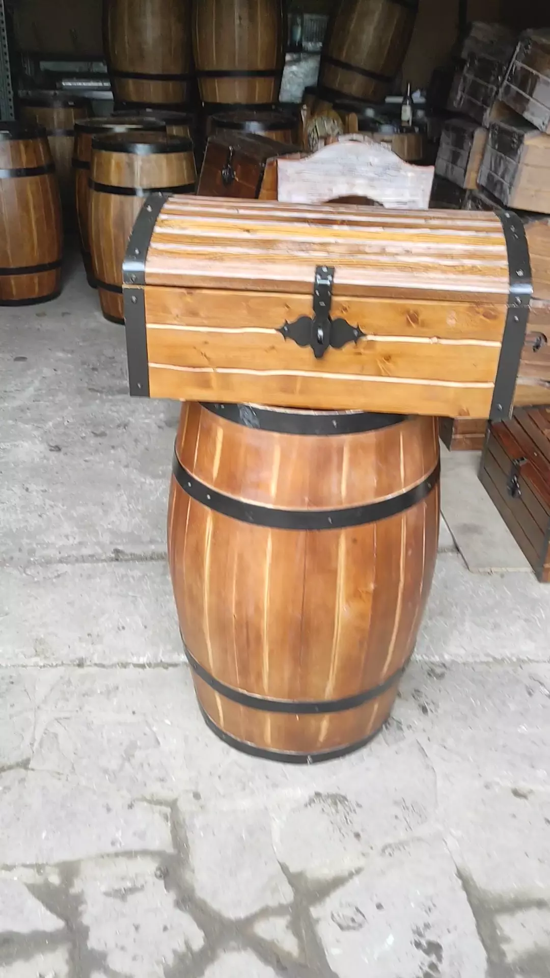 Сундук деревянный б/у