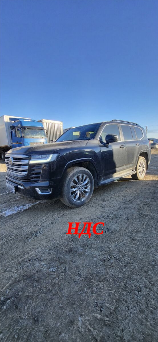 Toyota Land Cruiser, 300 Series ZX (5 мест) Внедорожник 5 дв. 2023 Черный 3.4d AT (309 л.с.) 4WD 88172 км