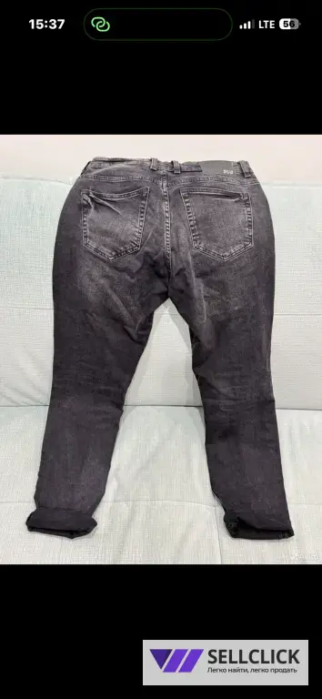 Джинсы новые черные. 42 DUB
