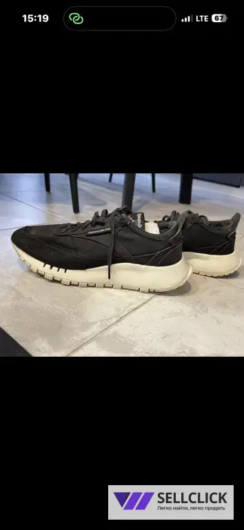 Кроссовки Reebok classic legacy, черный