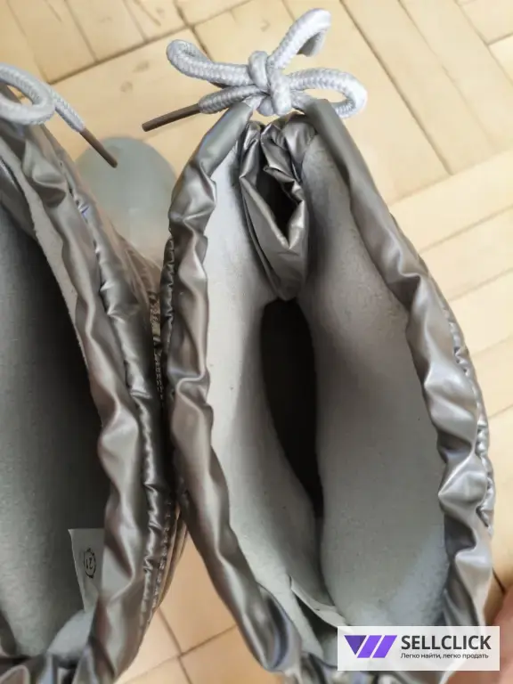 Сапоги детские серые