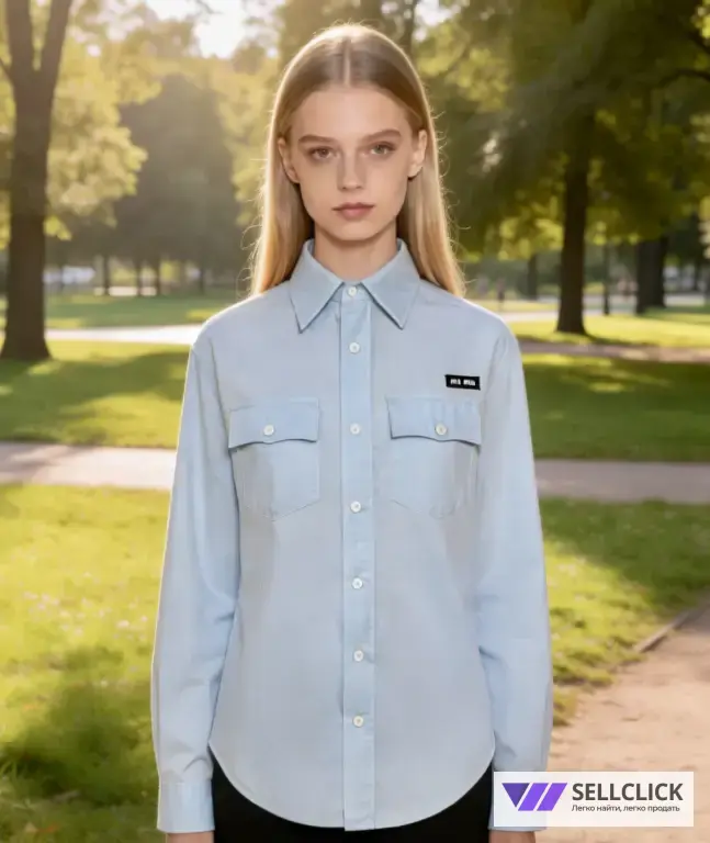 Рубашка Miu Miu
