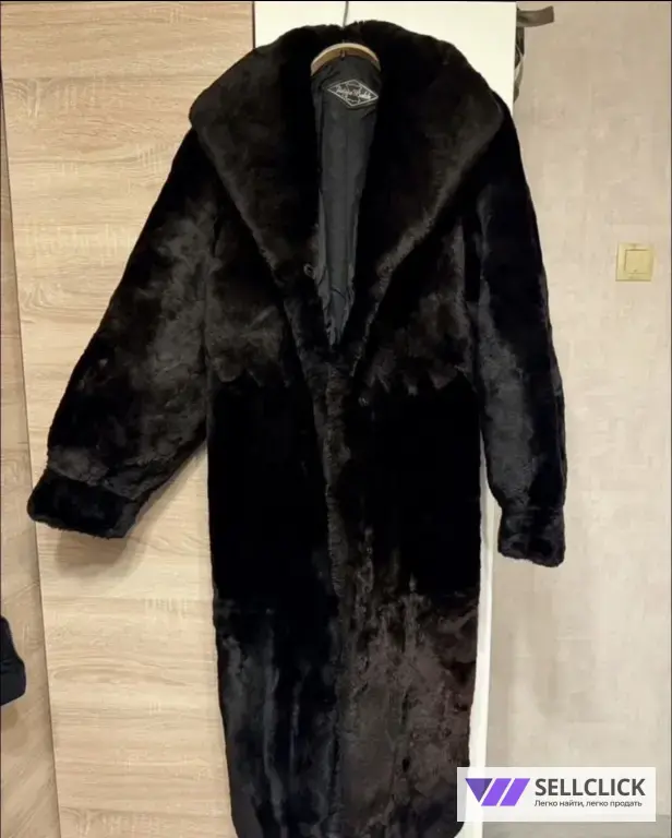 Винтажная Шуба мутоновая 44-48