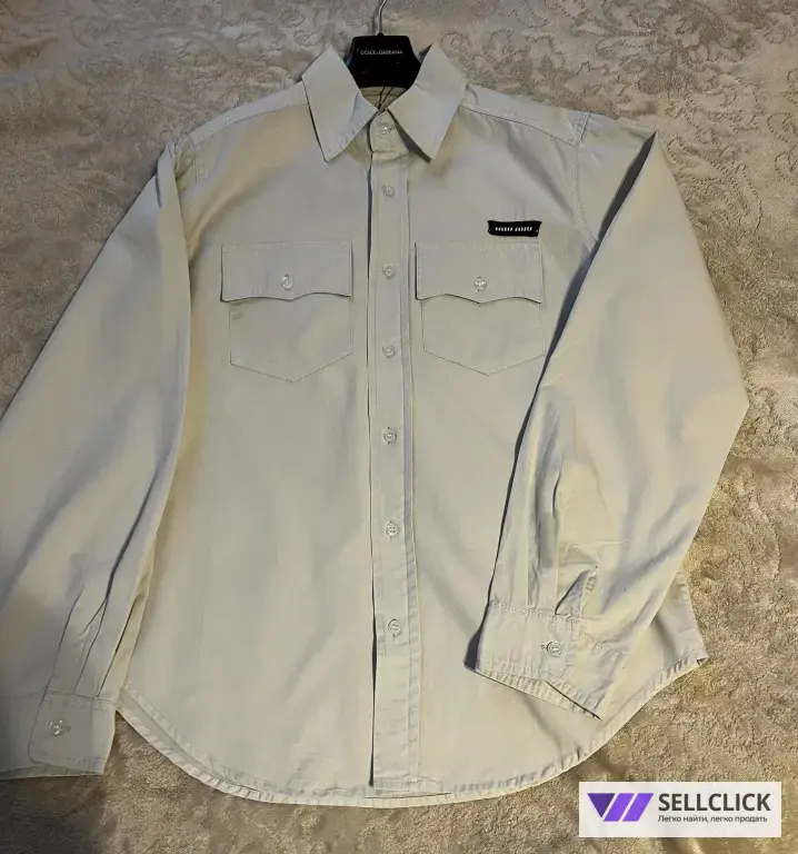 Рубашка Miu Miu