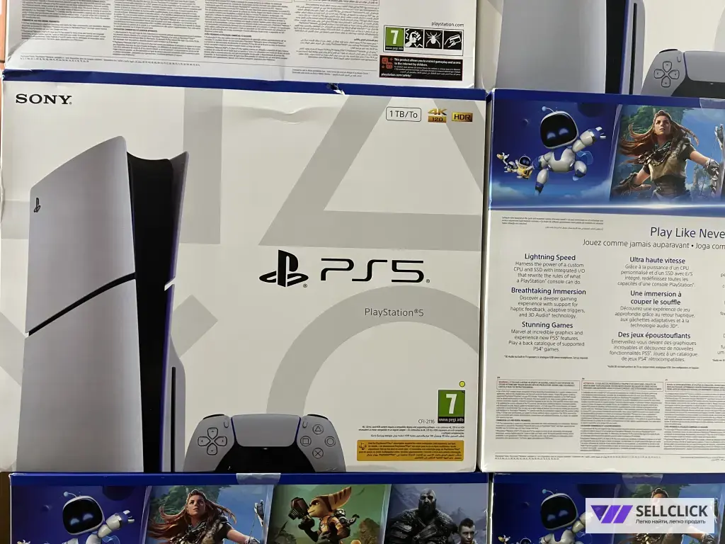 Sony PlayStation 5 slim с дисководом