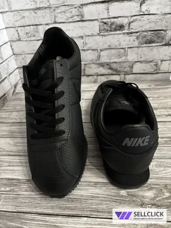 Мужские кожаные кроссовки Nike Cortez