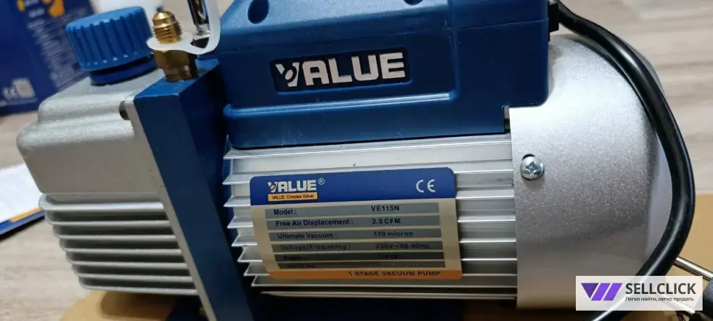 Вакуумный насос value VE115N 2 CFM