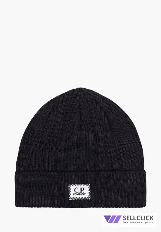 Шапка Бини C.P. Company Navy Оригинал