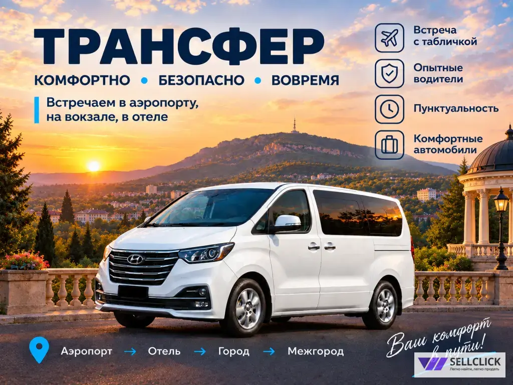 Трансфер из аэропорта Минеральные Воды — межгород