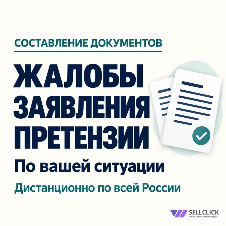 Составление жалоб, заявлений и претензий