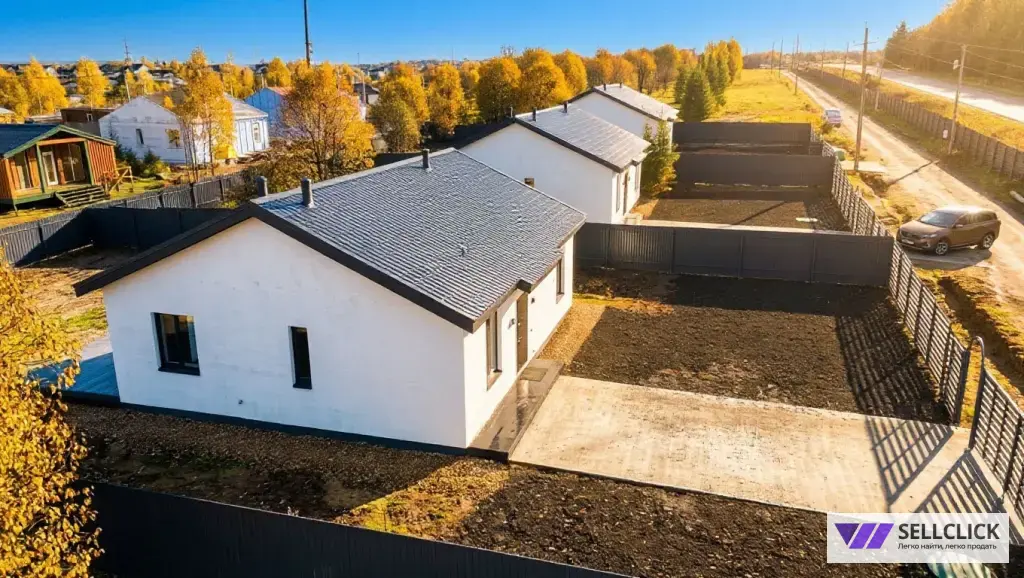 Дом 106.58 м², участок 7 сот.