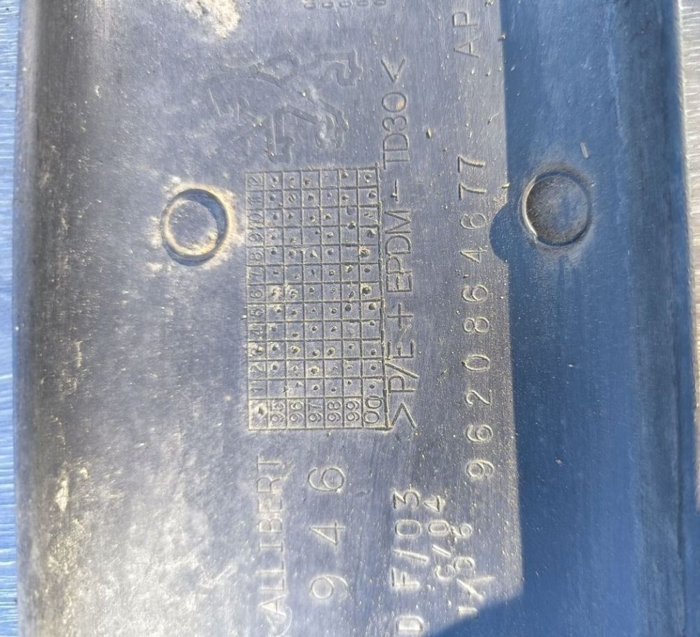 Накладка двери левая Пежо партнёр м59