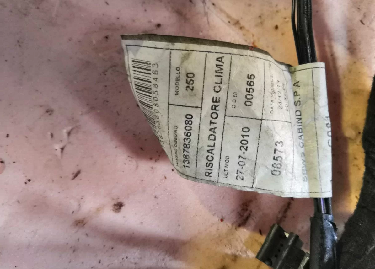 Проводка печки Пежо Боксер Ситроен Джампер