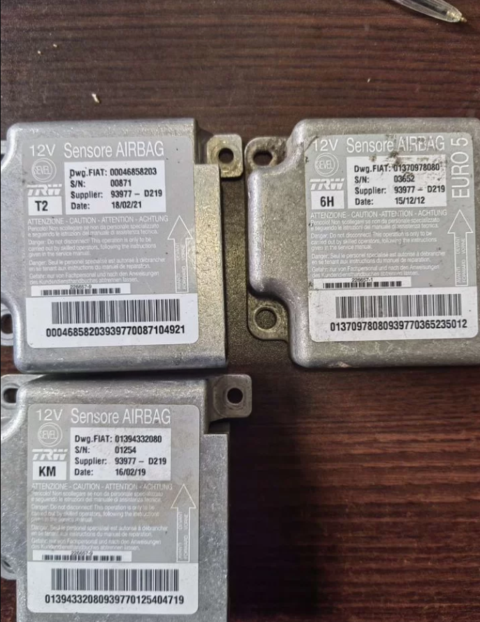 Блок SRS Пежо Боксер Ситроен Джампер