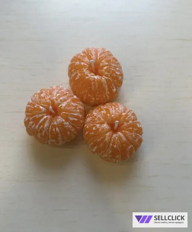 Свечи мандарины