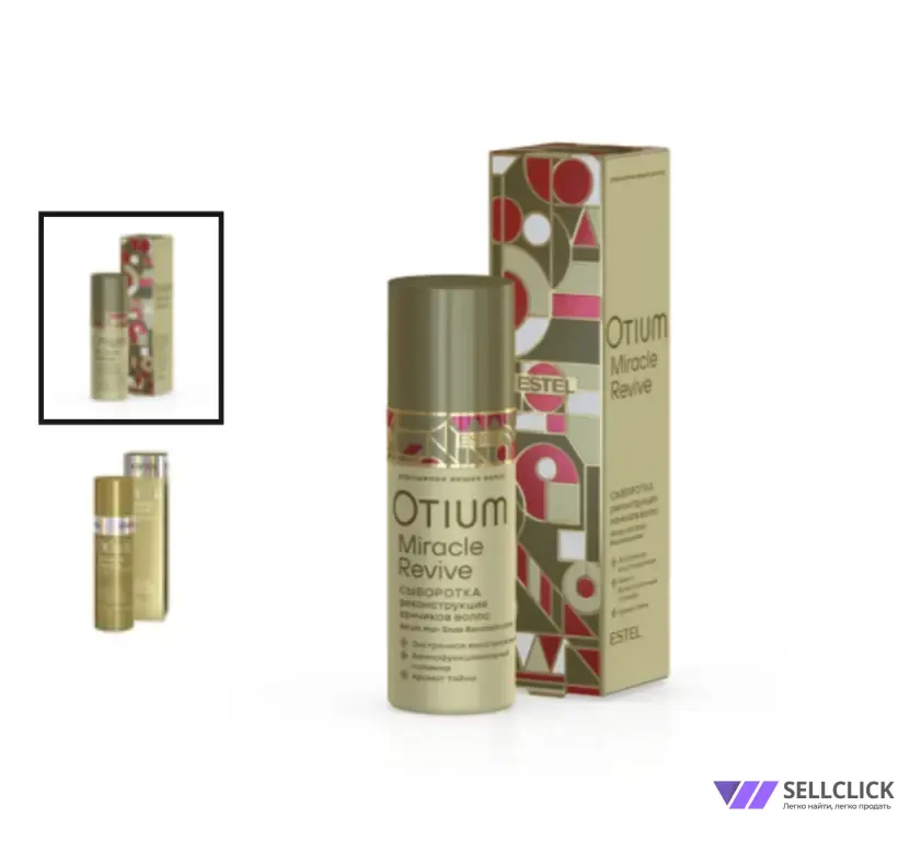 Сыворотка "Реконструкция кончиков волос" OTIUM MIRACLE REVIVE