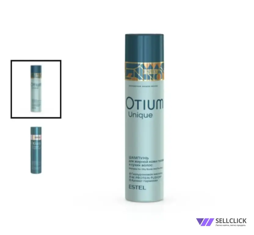 Шампунь для жирной кожи головы и сухих волос OTIUM UNIQUE