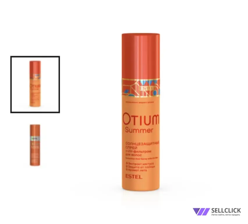 Солнцезащитный спрей с UV-фильтром для волос OTIUM SUMMER