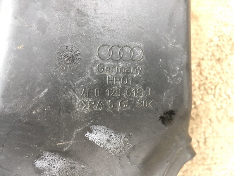 Воздуховод  на Audi Allroad A6 C6 / Ауди Олрод Алроад А6 С6 2006-2012г