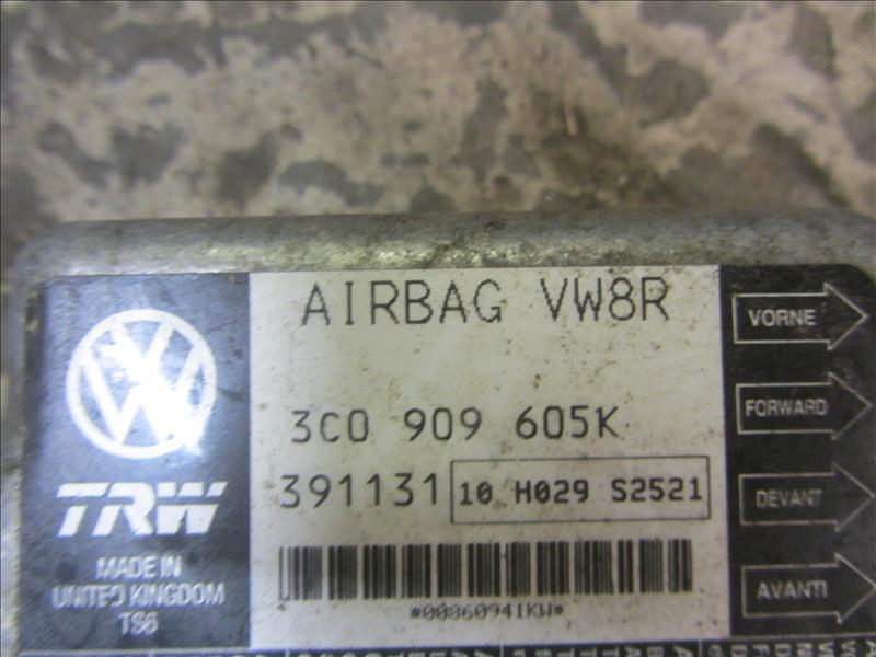 Блок управления AIR BAG, С автомобиля VW Passat B6 2.0 л BVY (FSI) бензин АКПП HXJ (6A) синий 2006г 2WD передний привод. Контрактная запчасть, авто без пробега по РФ., отличное