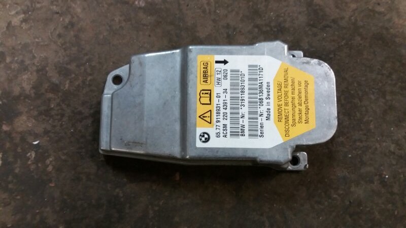 Блок управления AIR BAG / подушкой безопасности БМВ Е60 Е61 / BMW 5 Е60 Е61 2003-2009г.\nОригинал.\nРабочий. Без краш дата.\nКонтрактная запчасть из Японии. Без пробега по РФ. Отправим в регионы ТК.