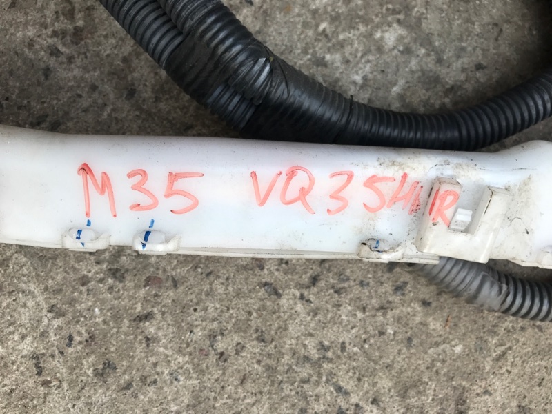 Проводка коса моторная Правый Infiniti M35 M45 Y50 / Nissan Fuga M / Инфинити М35 М45 У50 / Ниссан Фуга М 2004-2010г. Оригинал. В отличном состоянии. Контрактная запчасть из Японии. Без пробега по РФ. Отправим в регионы ТК. С двигателя 3.5 литра бензин VQ