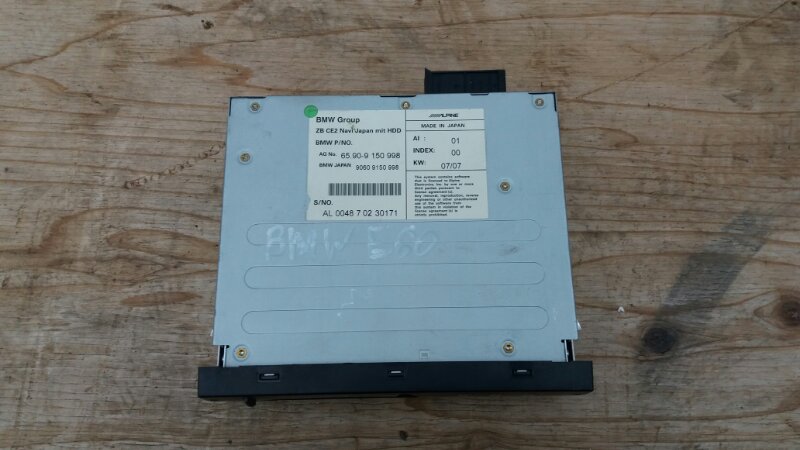Блок управления навигацией HDD PC Card / navigation system на БМВ Е60 Е61 универсал / BMW 5 525i E60 E61 2003-2009г.