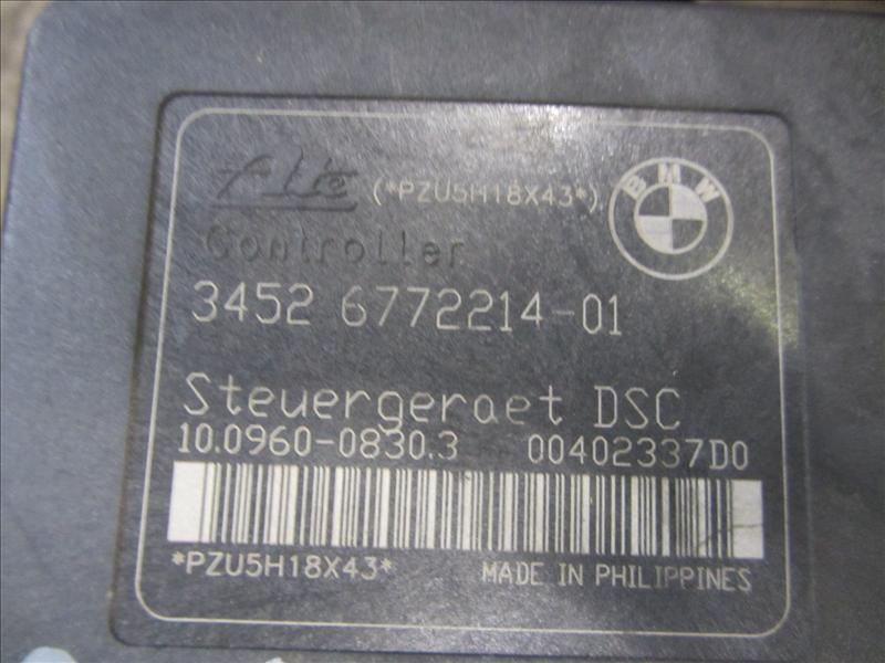 Блок ABS DSC (насос) 34526772214, Автомобиль с аукциона Японии. BMW 1 E87 E81 1.6 N45 AT 2005г хэтчбек черный. Пробег 74000 км. Контрактная запчасть, авто без пробега по РФ., отличное