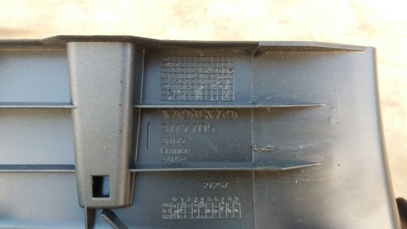 Накладка на панель приборов на Volvo S60 I / Вольво C60 1 поколение 2000-2009г.