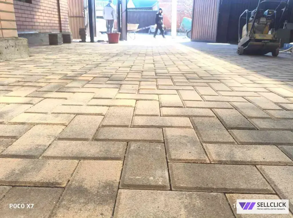 укладка тротуарной плитки