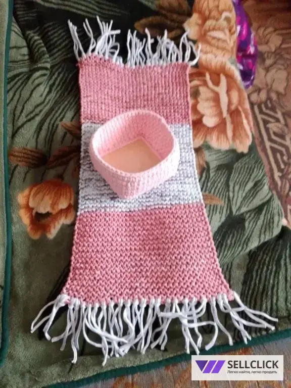 Творчество ручная работа связана крючком и спицами