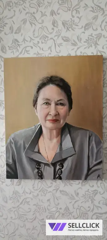 Портрет маслом на холсте