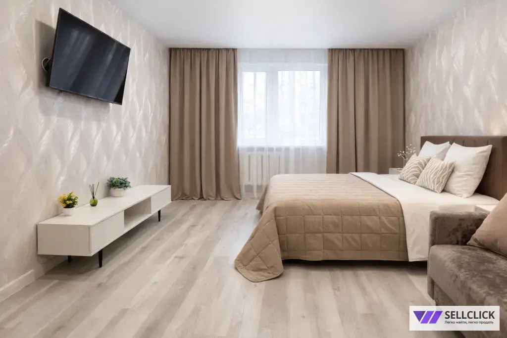 Отличная 1 комн квартира с евроремонтом