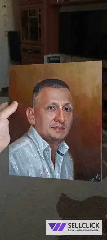Портрет маслом на холсте