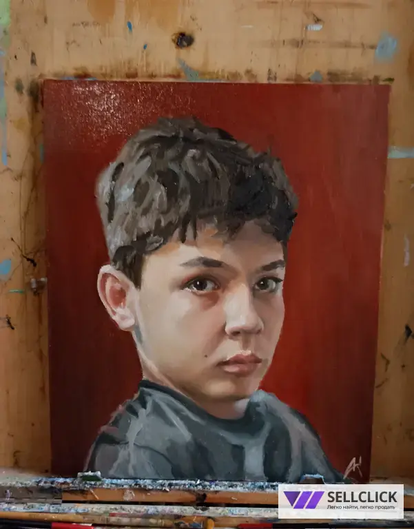 Портрет маслом на холсте