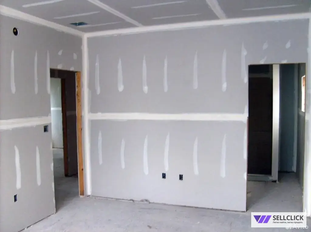 Монтаж перегородки из гипсокартона