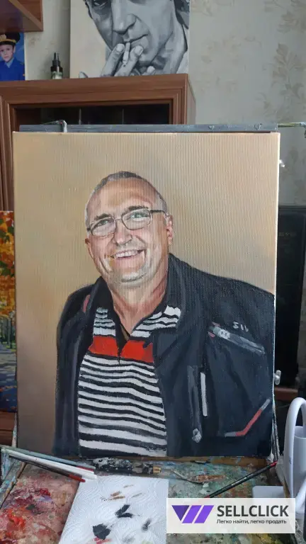 Портрет маслом на холсте