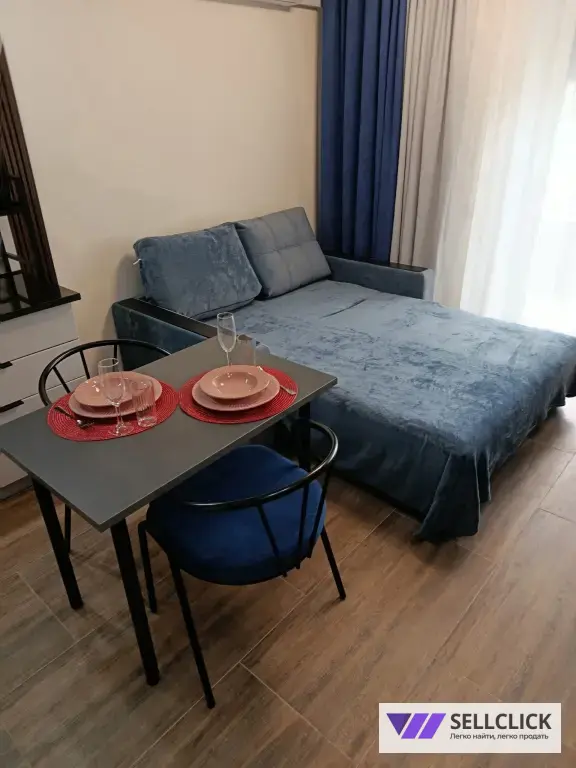 Уютная студия на часы и сутки