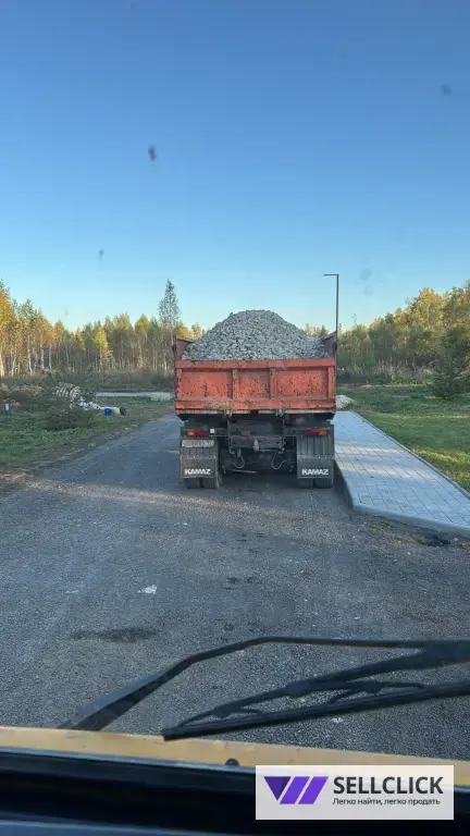 доставка песок щебень