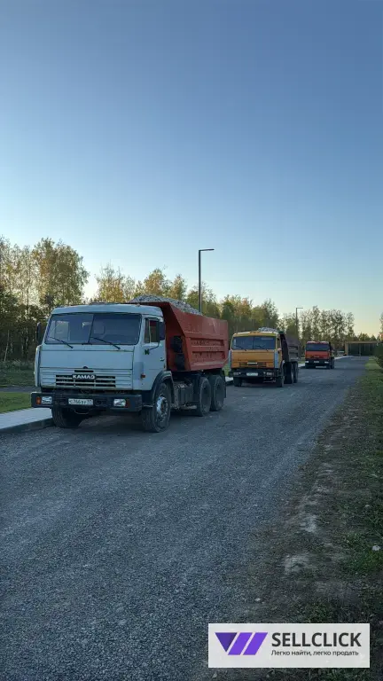 доставка песок щебень