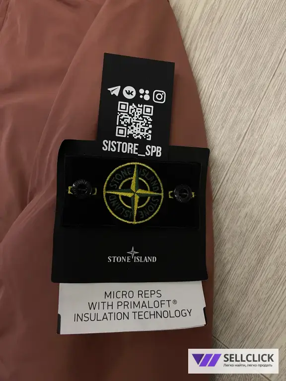 Куртка Парка Пуховик Stone Island Micro Reps S Оригинал