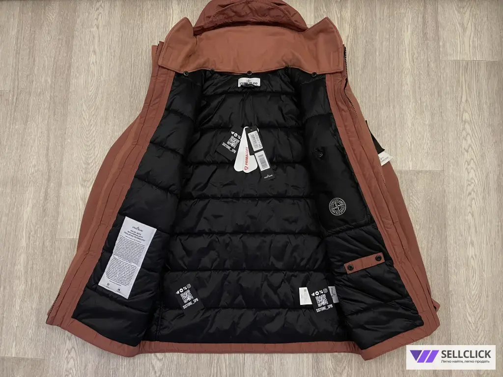 Куртка Парка Пуховик Stone Island Micro Reps S Оригинал