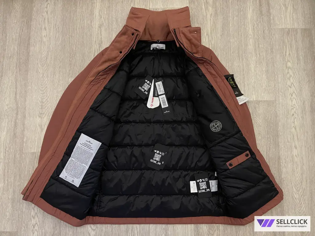 Куртка Парка Пуховик Stone Island Micro Reps S Оригинал