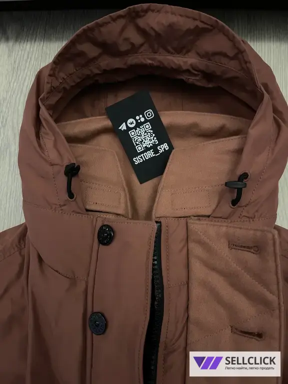 Куртка Парка Пуховик Stone Island Micro Reps S Оригинал