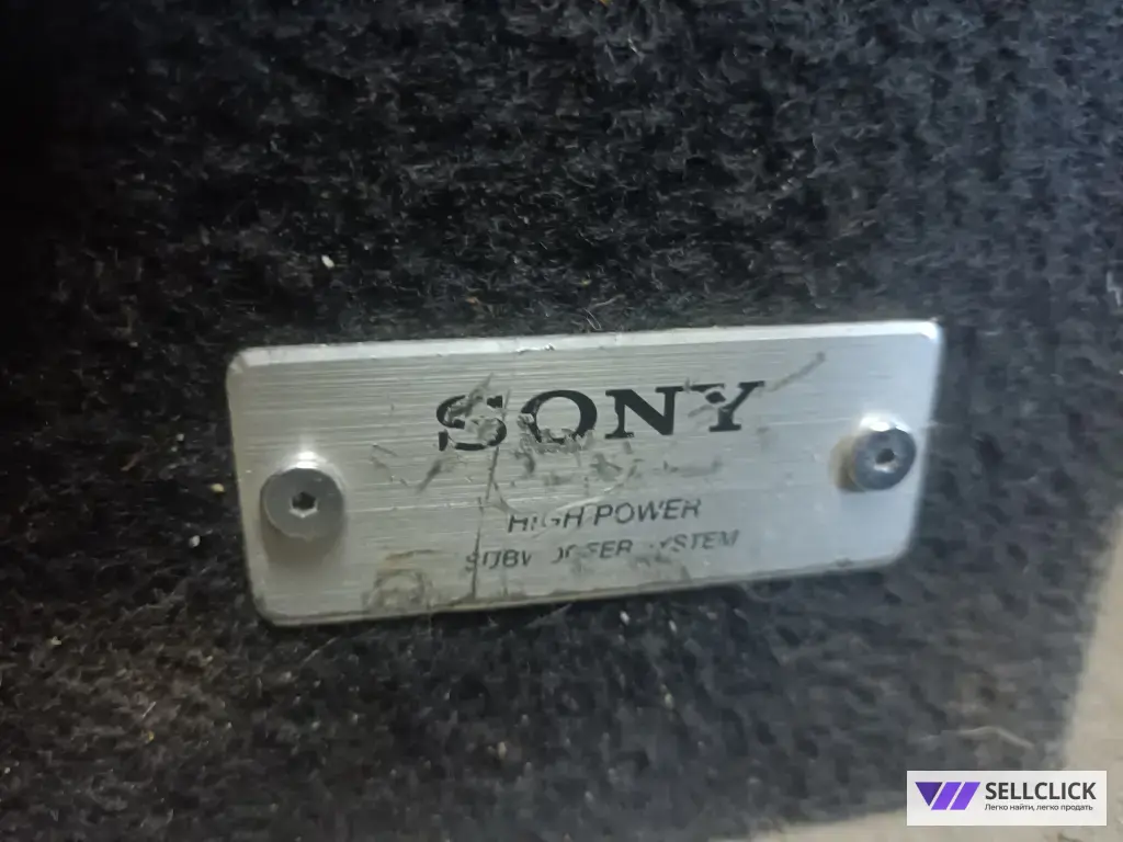 сабвуфер sony