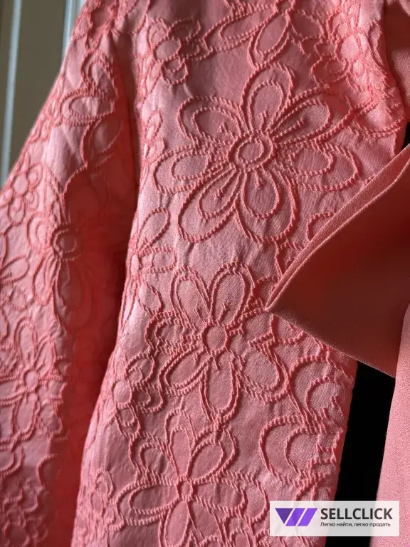 Жаккардовый тренч