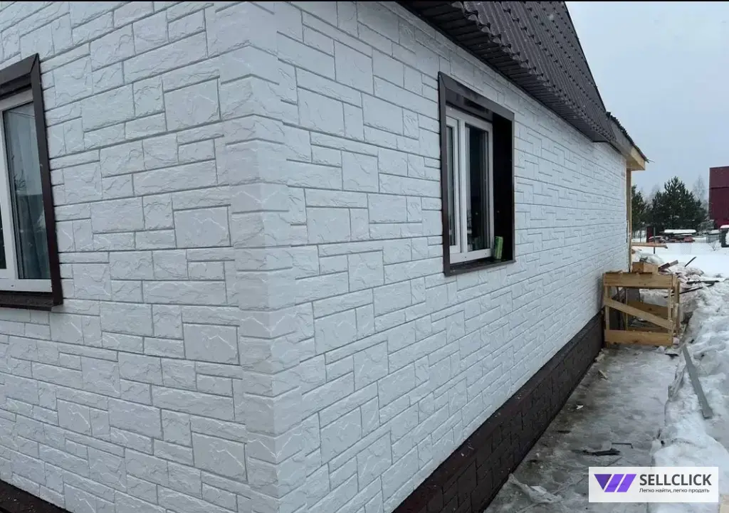 Фасад. Фасадные работы. Отделка сайдингом