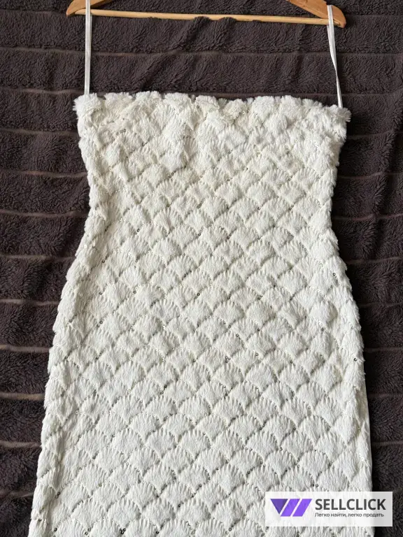 Нарядное, новое мини платье "Бандо"