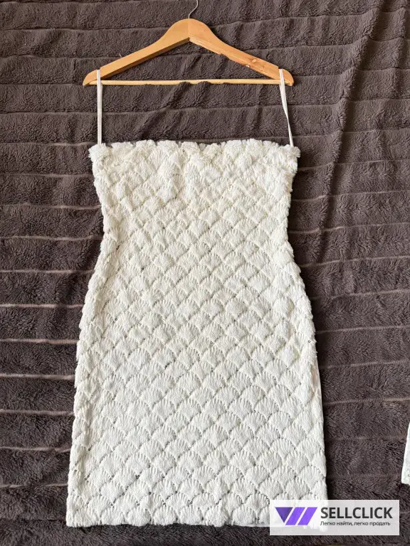 Нарядное, новое мини платье "Бандо"