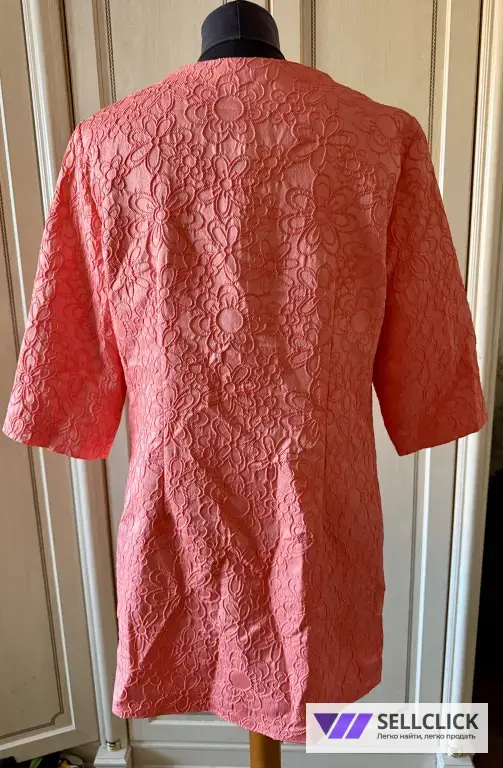 Жаккардовый тренч